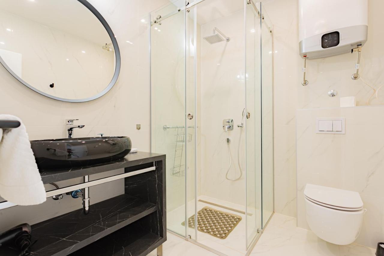 Apartmani Benzon Baška Voda Kültér fotó